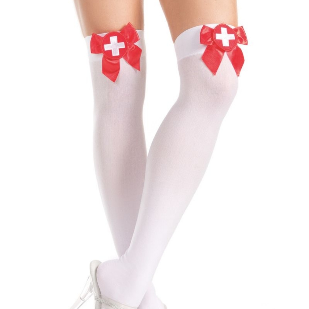 Nurse Bow Tights